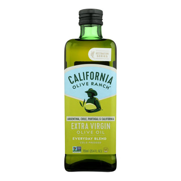 California Olive Ranch Extra Virgin Olive Oil - Everyday - Case Of 6 - 25.4 Oz. - Maras Green
