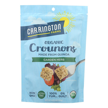Carrington Farms Organic Crounons - Case Of 6 - 4.75 Oz - Maras Green