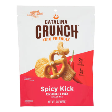 Catalina Crunch - Crunch Mix Spicy Kick - Case Of 6 - 5.25 Ounces - Maras Green