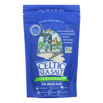 Celtic Sea Salt - Fine Ground Sea Salt - Case Of 6 - Maras Green