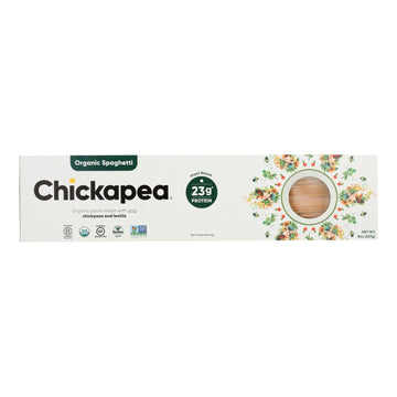 Chickapea Pasta - Pasta Organic Spaghetti - Case Of 6 - 8 Oz - Maras Green