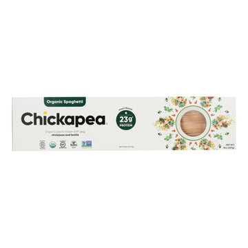 Chickapea Pasta - Pasta Organic Spaghetti - Case Of 6 - 8 Oz - Maras Green
