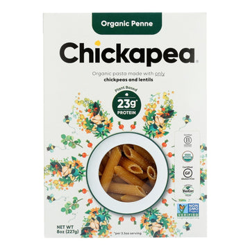 Chickapea Pasta - Pasta - Penne - Case Of 6 - 8 Oz. - Maras Green
