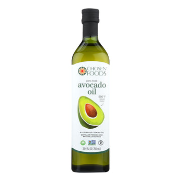 Chosen Foods 100% Pure Avocado Oil - Case Of 6 - 25.4 Fz - Maras Green