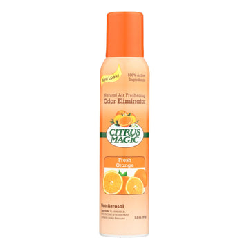 Citrus Magic - Air Freshener Fresh Orange - Case Of 6 - 3 Oz - Maras Green