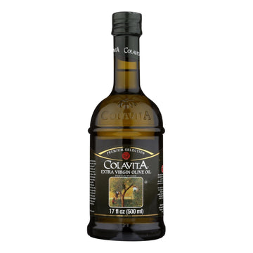 Colavita - Premium Extra Virgin Olive Oil - Case Of 6 - 17 Fl Oz. - Maras Green