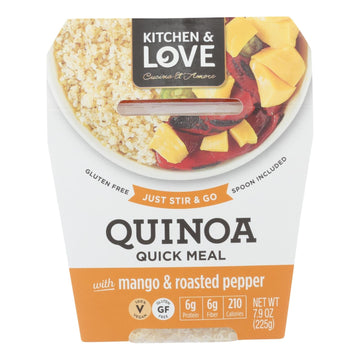 Cucina And Amore - Quinoa Meals - Mango And Jalapeno - Case Of 6 - 7.9 Oz. - Maras Green