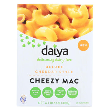 Daiya Foods - Cheezy Mac Deluxe - Cheddar Style - Dairy Free - 10.6 Oz. - Case Of 8 - Maras Green