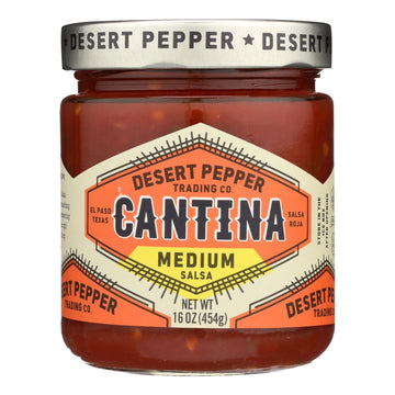 Desert Pepper Trading - Cantina Salsa - Medium Red - Case Of 6 - 16 Oz - Maras Green