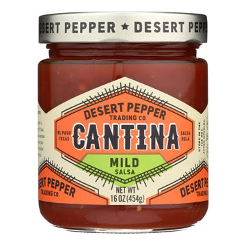 Desert Pepper Trading - Cantina Salsa - Mild - Case Of 6 - 16 Oz - Maras Green