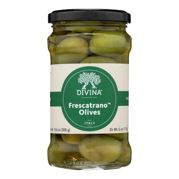 Divina - Olives Frescatrano - Case Of 6 - 6 Oz - Maras Green