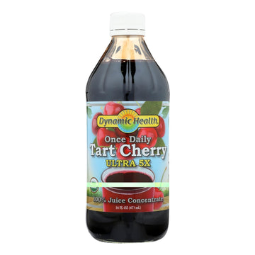 Dynamic Health - Tart Chrry Juice 5xconc - 1 Each - 16 Fz - Maras Green