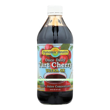 Dynamic Health - Tart Chrry Juice 5xconc - 1 Each - 16 Fz - Maras Green