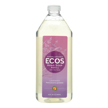 Earth Friendly Hand Soap Refill - Lavender - Case Of 6 - 32 Fl Oz. - Maras Green