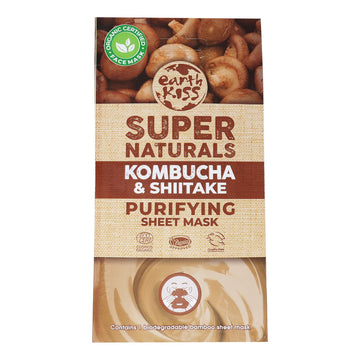 Earth Kiss - Sheet Msk Shtk Prfyng - Case Of 12 - 1 Count - Maras Green