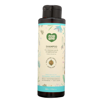 Ecolove - Shampoo Nut Int Cr Srt Hair - 1 Each - 17.6 Oz - Maras Green