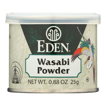 Eden Foods Wasabi Powder - Case Of 6 - .88 Oz - Maras Green