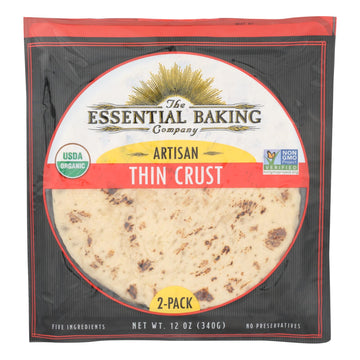 Essential Baking Company - Pizza Crust Thin Crst - Case Of 10 - 12 Oz - Maras Green