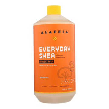 Everyday Shea Moisturizing Unscented Bubble Bath - 1 Each - 32 Fz - Maras Green