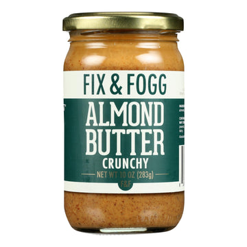 Fix & Fogg - Almond Butter Crunchy - Case Of 6 - 10 Oz - Maras Green