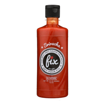 Fix Hot Sauce - Sriracha Hot Sauce - Case Of 6 - 18 Oz. - Maras Green