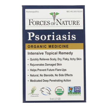 Forces Of Nature - Psoriasis Relief - 1 Each - 5 Ml - Maras Green