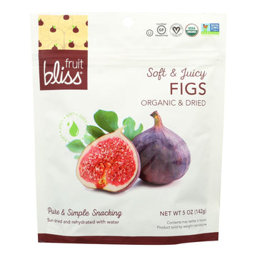 Fruit Bliss - Organic Turkish Figs - Figs - Case Of 6 - 5 Oz. - Maras Green