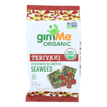 Gimme Organic Roasted Teriyaki - Case Of 12 - 0.35 Oz. - Maras Green
