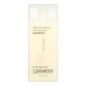 Giovanni Smooth As Silk Deep Moisture Shampoo - 2 Fl Oz - Case Of 12 - Maras Green