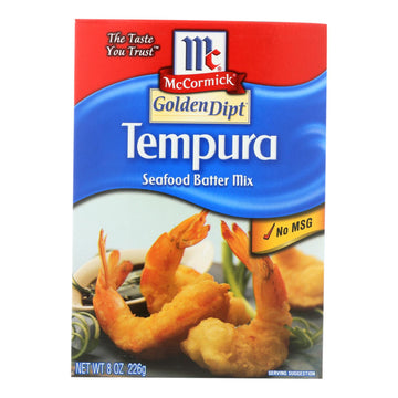 Golden Dipt - Breading - Tempura Mix - Case Of 8 - 8 Oz. - Maras Green