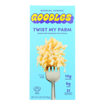 Goodles - Mac & Cheese Twst My Parm - Case Of 12 - 5.25 Oz - Maras Green