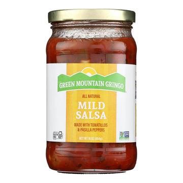 Green Mountain Gringo Mild Salsa - Case Of 12 - 16 Oz. - Maras Green
