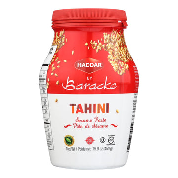 Haddar Tahini Sesame Paste - Case Of 12 - 15.9 Oz - Maras Green