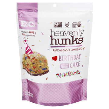 Heavenly Hunks - Cookies Gluten Free Birthday Cake - Case Of 6 - 6 Oz - Maras Green