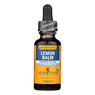 Herb Pharm - Lemon Balm Glycerite - 1 Each - 1 Oz - Maras Green
