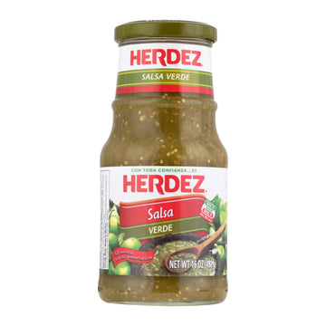 Herdez Salsa - Verde - Case Of 12 - 16 Oz. - Maras Green