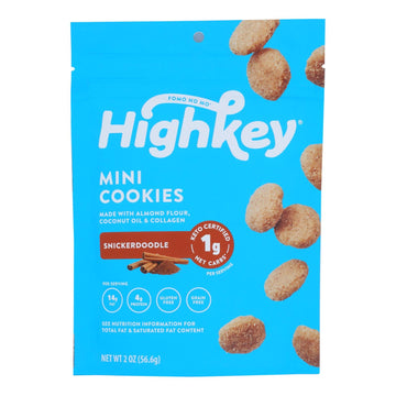High Key - Cookie Snickerdoodle Keto - Case Of 6 - 2 Oz - Maras Green