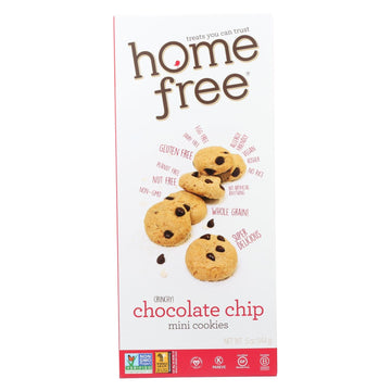 Homefree - Gluten Free Mini Cookies - Chocolate Chip - Case Of 6 - 5 Oz. - Maras Green