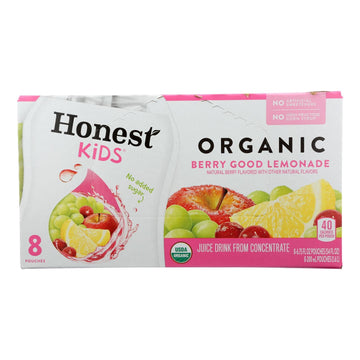 Honest Kids Honest Kids Berry Good Lemon - Berry Good Lemon - Case Of 4 - 6.75 Fl Oz. - Maras Green