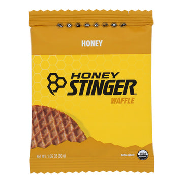 Honey Stinger - Honey Waffle - Case Of 12 - 1.06 Oz - Maras Green