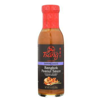 House Of Tsang Bangkok Padang Peanut Sauce - Case Of 6 - 11.5 Oz. - Maras Green