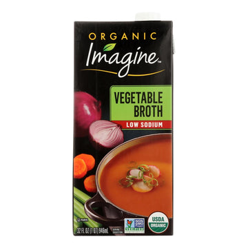 Imagine Foods - Broth Vegetable Ls - Case Of 6 - 32 Fz - Maras Green