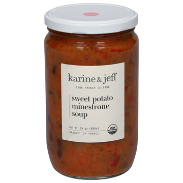 Karine & Jeff - Soup Sweet Pot Minest - Case Of 6 - 24 Oz - Maras Green