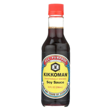 Kikkoman Sauce - Soy - Case Of 12 - 10 Fl Oz - Maras Green