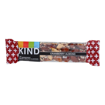 Kind - Bar Cranberry And Almond - Case Of 12 - 1.4 Ounces - Maras Green