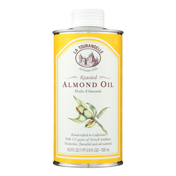 La Tourangelle Roasted Almond Oil - Case Of 6 - 500 Ml - Maras Green