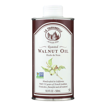 La Tourangelle Roasted Walnut Oil - Case Of 6 - 500 Ml - Maras Green