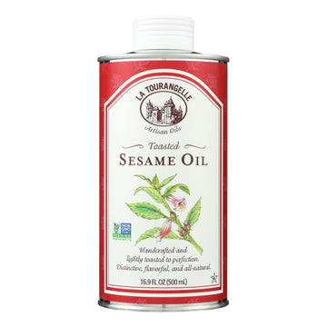 La Tourangelle Sesame Oil - Case Of 6 - 16.9 Fl Oz. - Maras Green