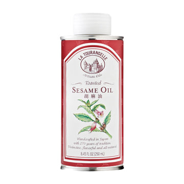 La Tourangelle Toasted Sesame Oil - Case Of 6 - 8.45 Oz. - Maras Green