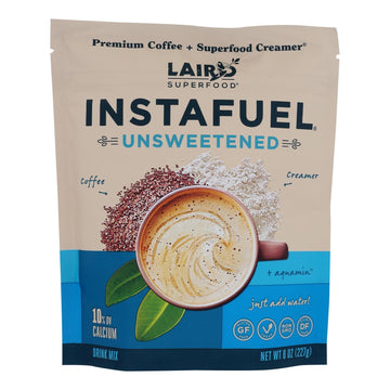 Laird Superfood - Instafuel Unsweetened - Case Of 6 - 8 Oz - Maras Green